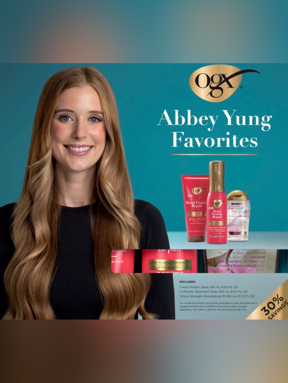 OGX Abbey Young Favorites Box 3pc
